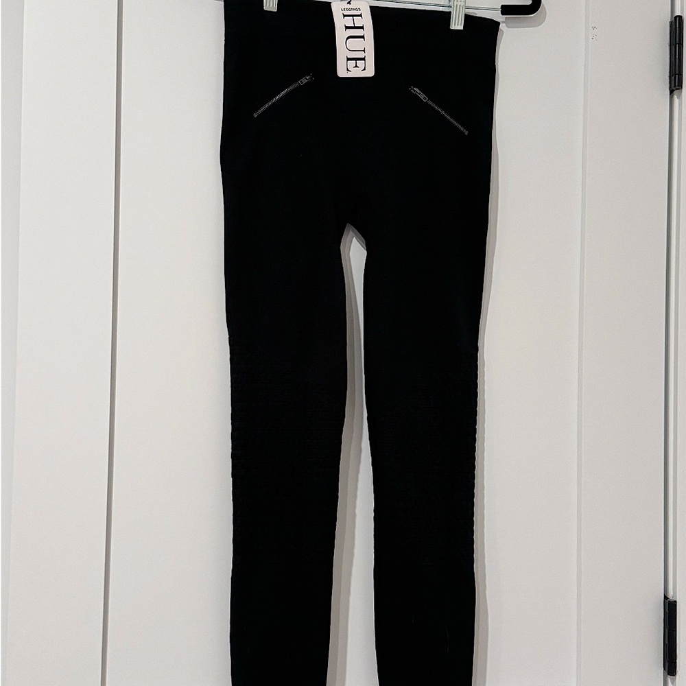 HUE Moto leggings